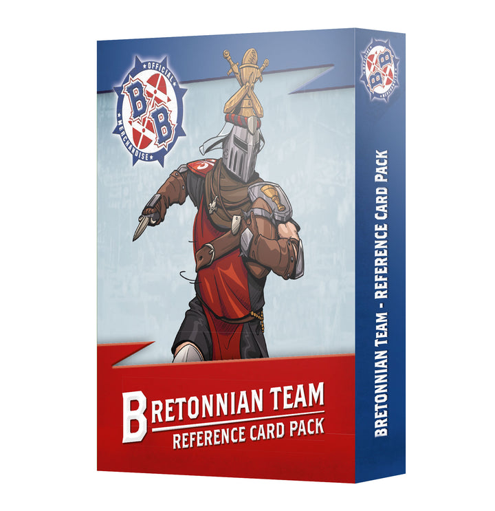 Blood Bowl: Bretonnian Team Reference Card Pack