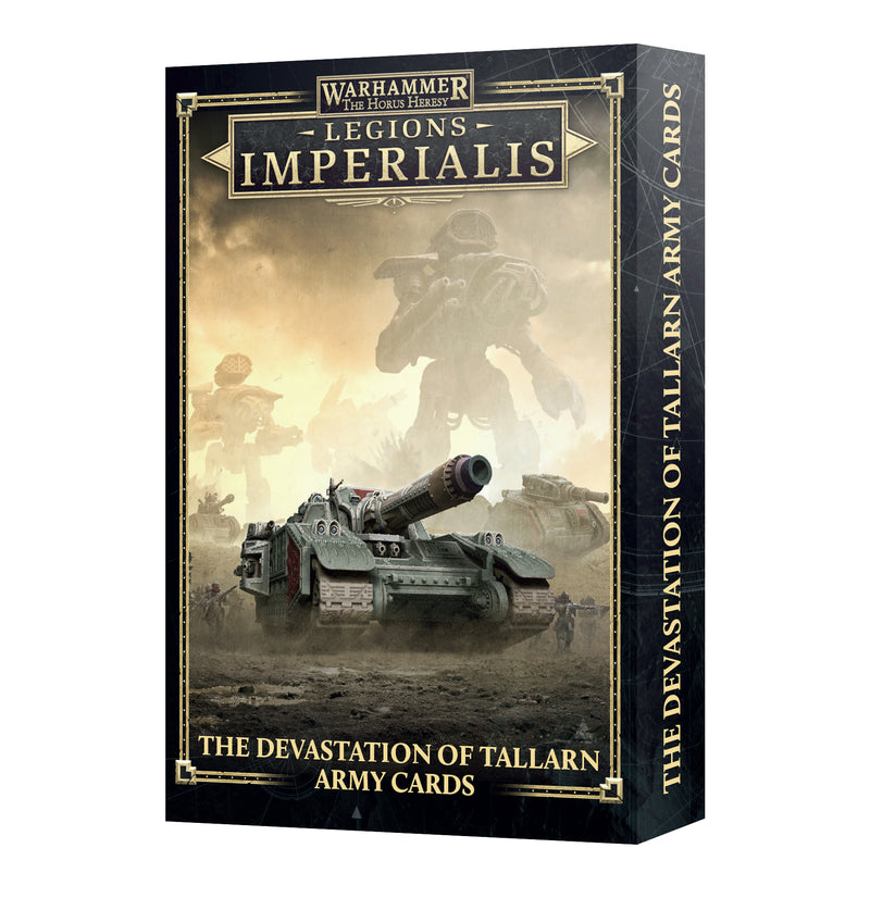 Warhammer Horus Heresy: Legions Imperialis - The Devastation of Tallarn Army Cards