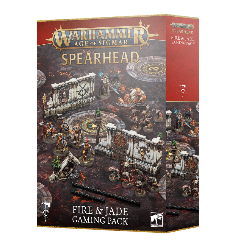 Warhammer Age of Sigmar: Spearhead – Fire & Jade Gaming Pack