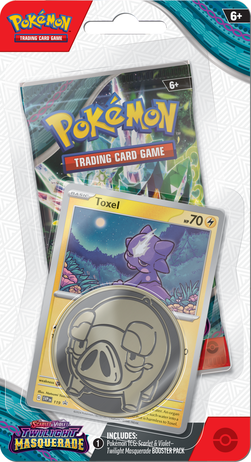 Pokemon TCG: SV6 Twilight Masquerade - 1-Pack Checklane Blister