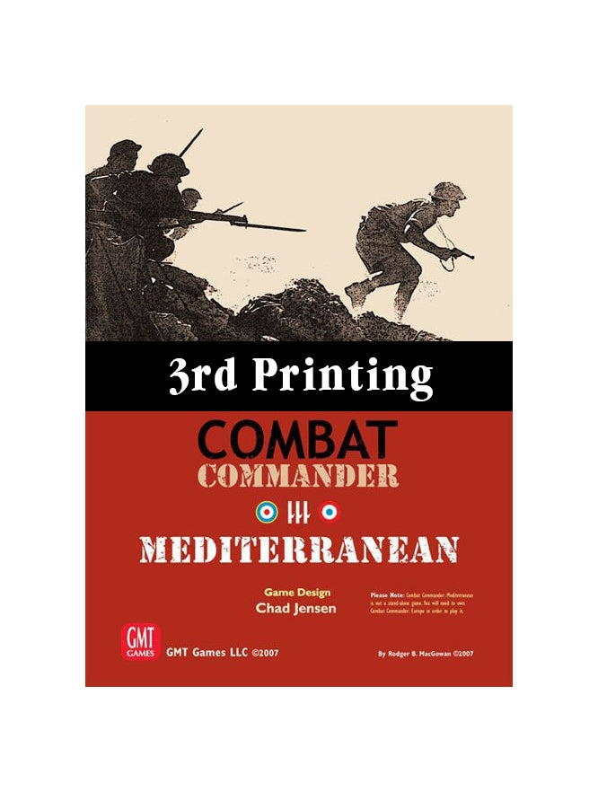 Combat Commander: Mediterranean (3rd Printing)