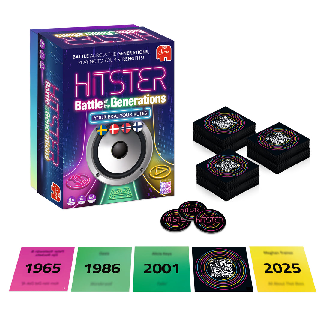 Hitster: Battle of the Generations (nordisk)
