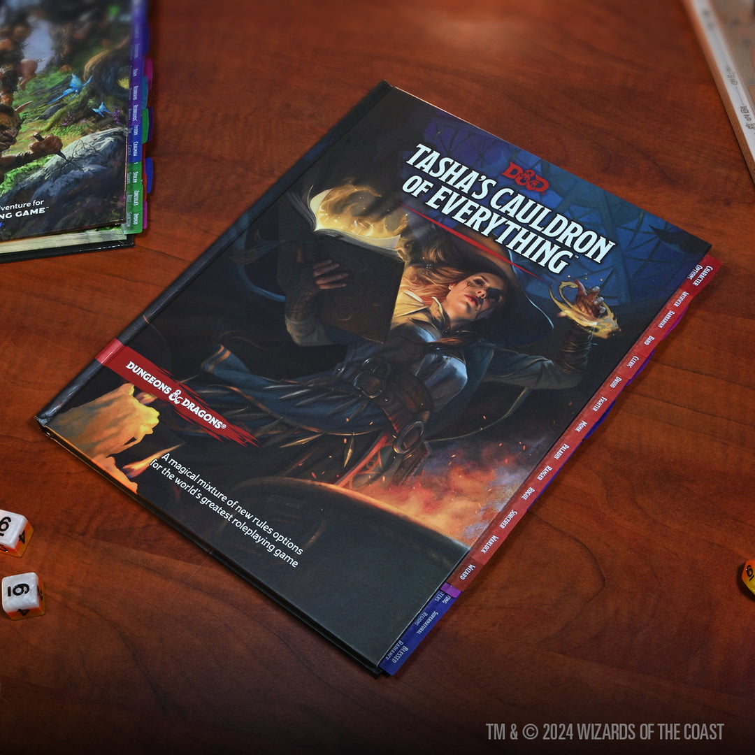 D&D Book Tabs: Tasha's Cauldron of Everything