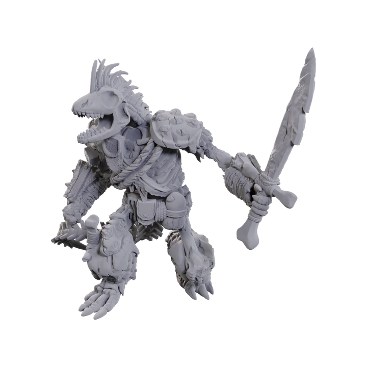 Dungeons & Dragons - Nolzur's Marvelous Miniatures: Lizardfolk Skeleton