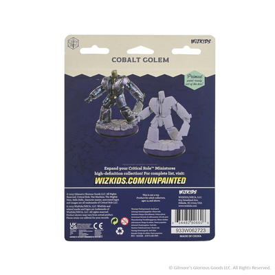 Critical Role Unpainted Miniatures: Cobalt Golem