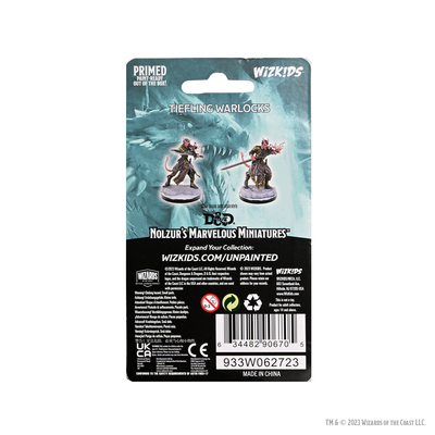 Dungeons & Dragons - Nolzur's Marvelous Miniatures: Tiefling Warlocks