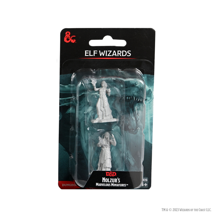 Dungeons & Dragons - Nolzur's Marvelous Miniatures: Elf Wizards