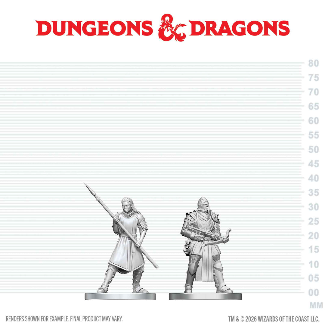 Dungeons & Dragons - Nolzur's Marvelous Miniatures: Town Guards