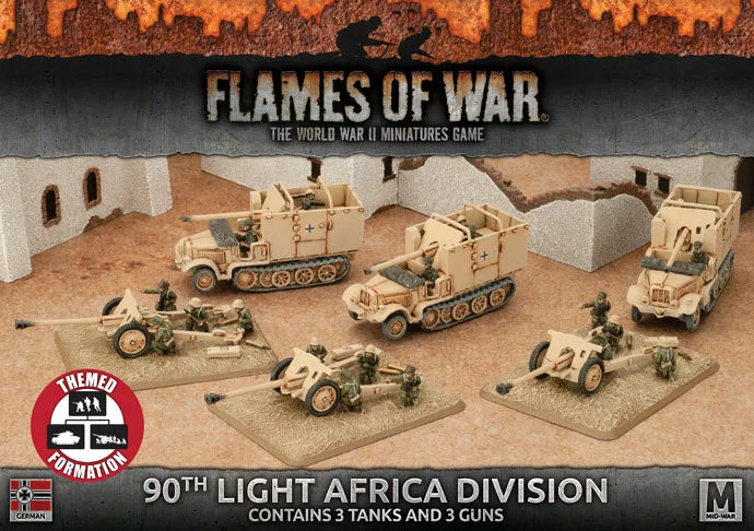 Flames of War: 90th Light Africa Division (GBX104)