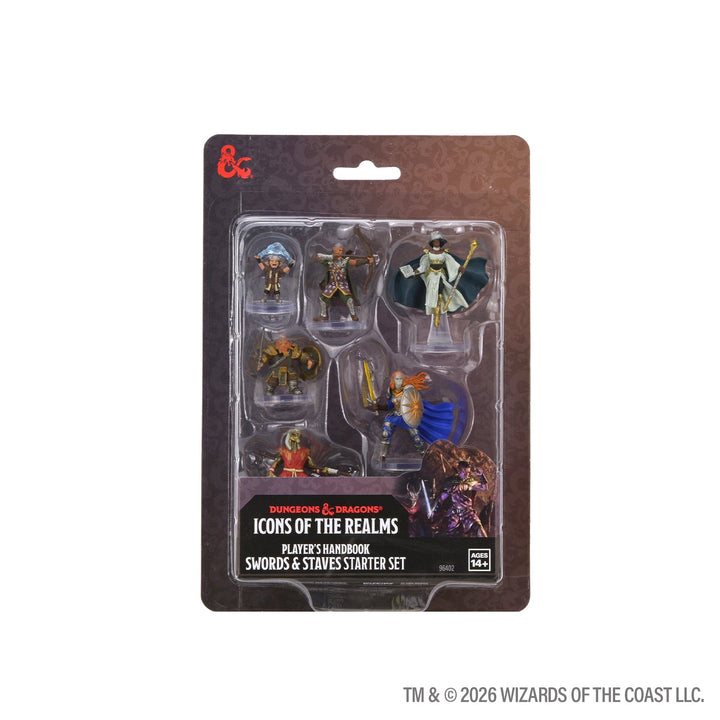 Dungeons & Dragons: Icons of the Realms - Player's Handbook, Swords & Staves Starter Set