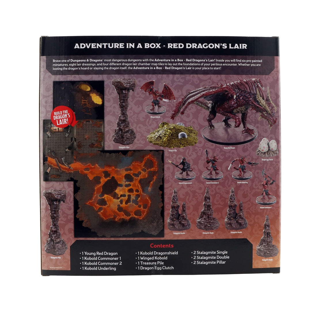 Dungeons & Dragons: Icons of the Realms - Adventure in a Box, Red Dragon's Lair