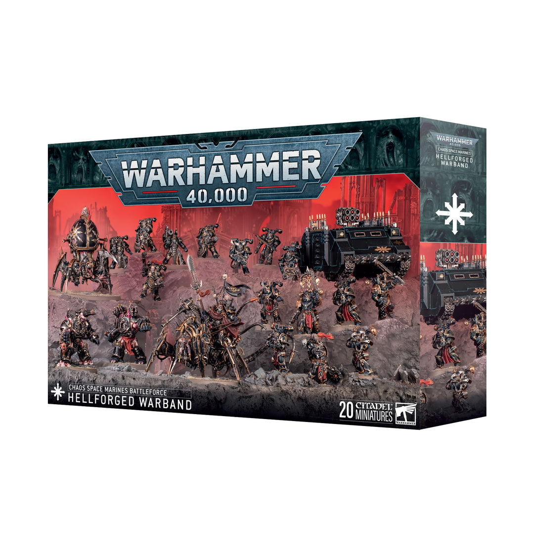 Warhammer 40,000: Chaos Space Marines Battleforce - Hellforged Warband