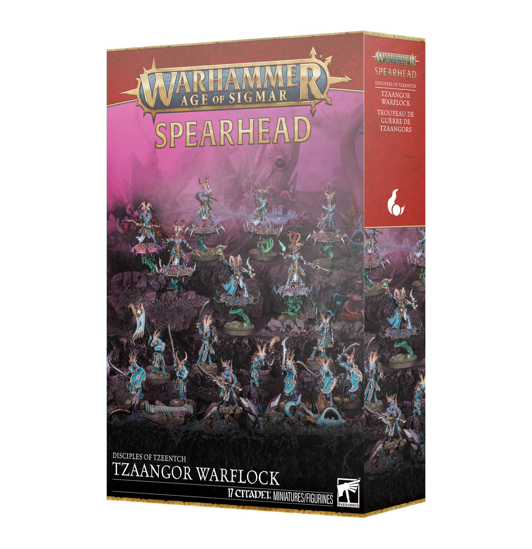 Warhammer Age of Sigmar: Disciples of Tzeentch – Tzaangor Warflock Spearhead