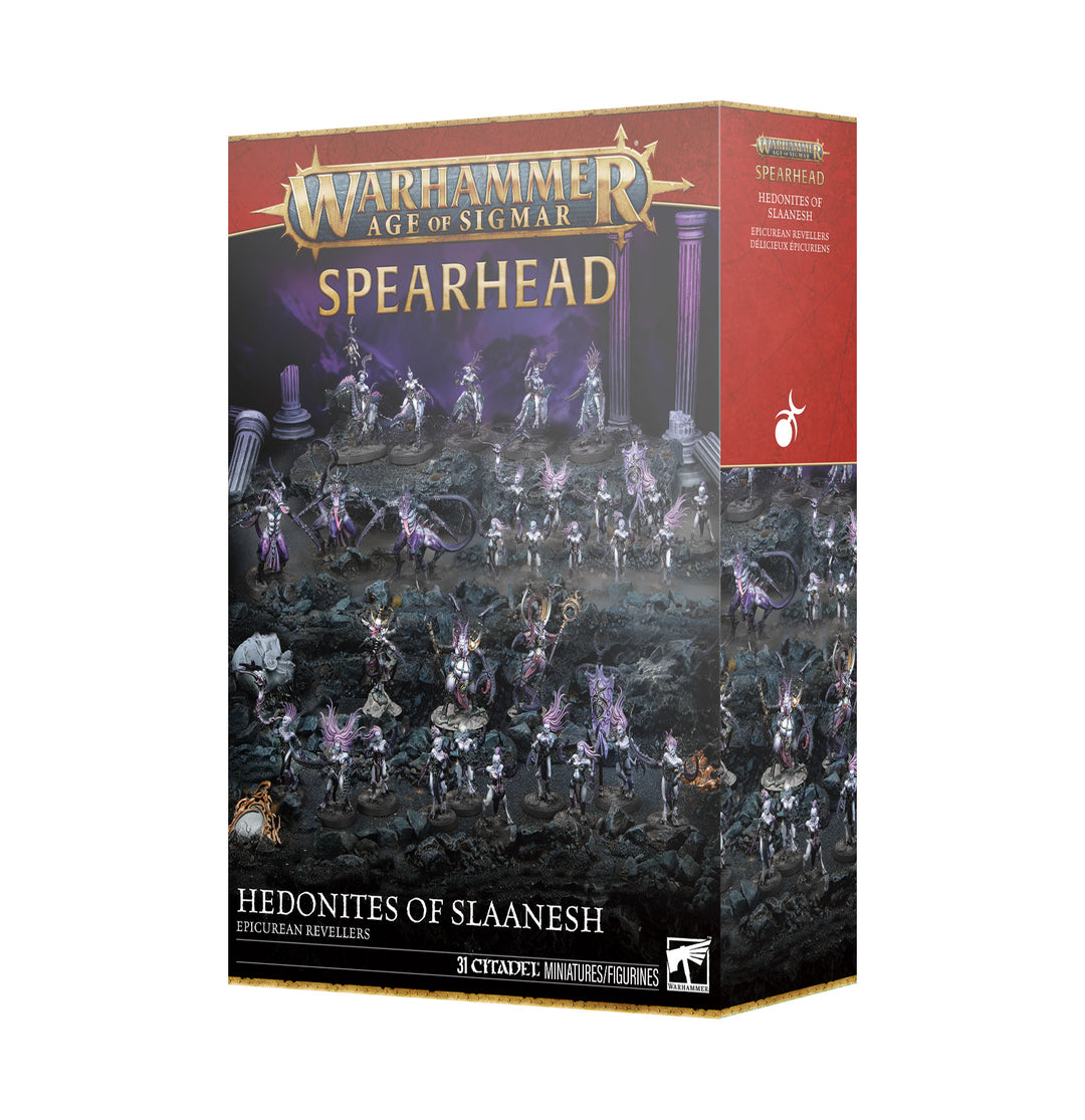 Warhammer Age of Sigmar: Hedonites of Slaanesh – Epicurean Revellers Spearhead