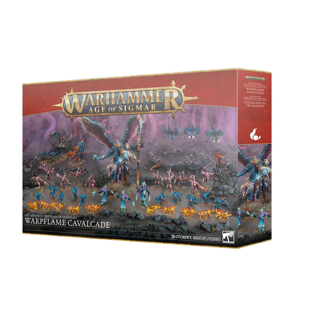 Warhammer Age of Sigmar: Disciples of Tzeentch – Warpflame Cavalcade Battleforce