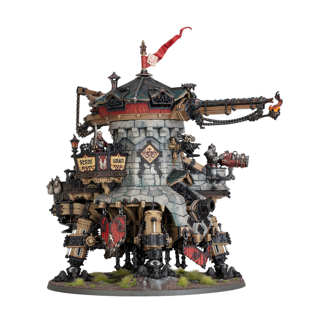 Warhammer Age of Sigmar: Cities of Sigmar - Cannonade Cogfort / Conqueror Cogfort