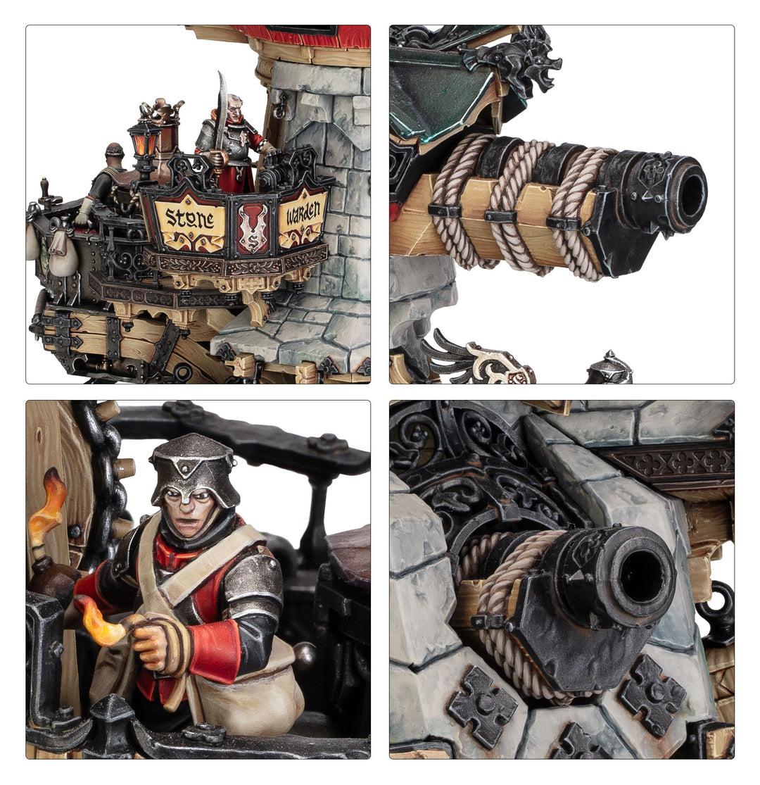 Warhammer Age of Sigmar: Cities of Sigmar - Cannonade Cogfort / Conqueror Cogfort