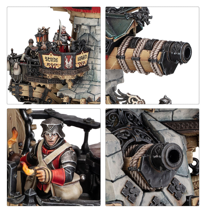 Warhammer Age of Sigmar: Cities of Sigmar - Cannonade Cogfort / Conqueror Cogfort