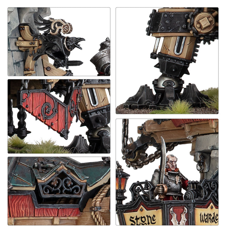 Warhammer Age of Sigmar: Cities of Sigmar - Cannonade Cogfort / Conqueror Cogfort