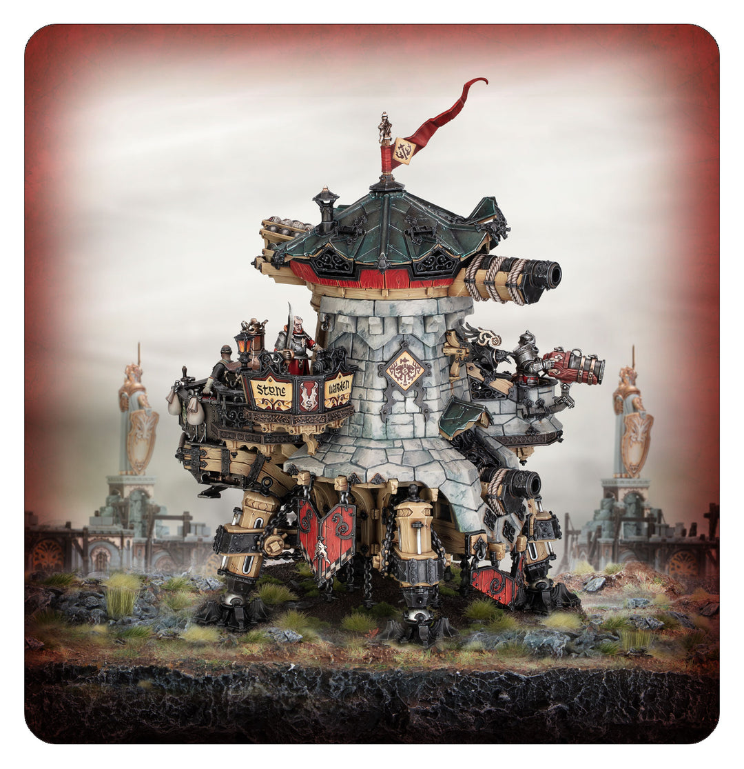 Warhammer Age of Sigmar: Cities of Sigmar - Cannonade Cogfort / Conqueror Cogfort