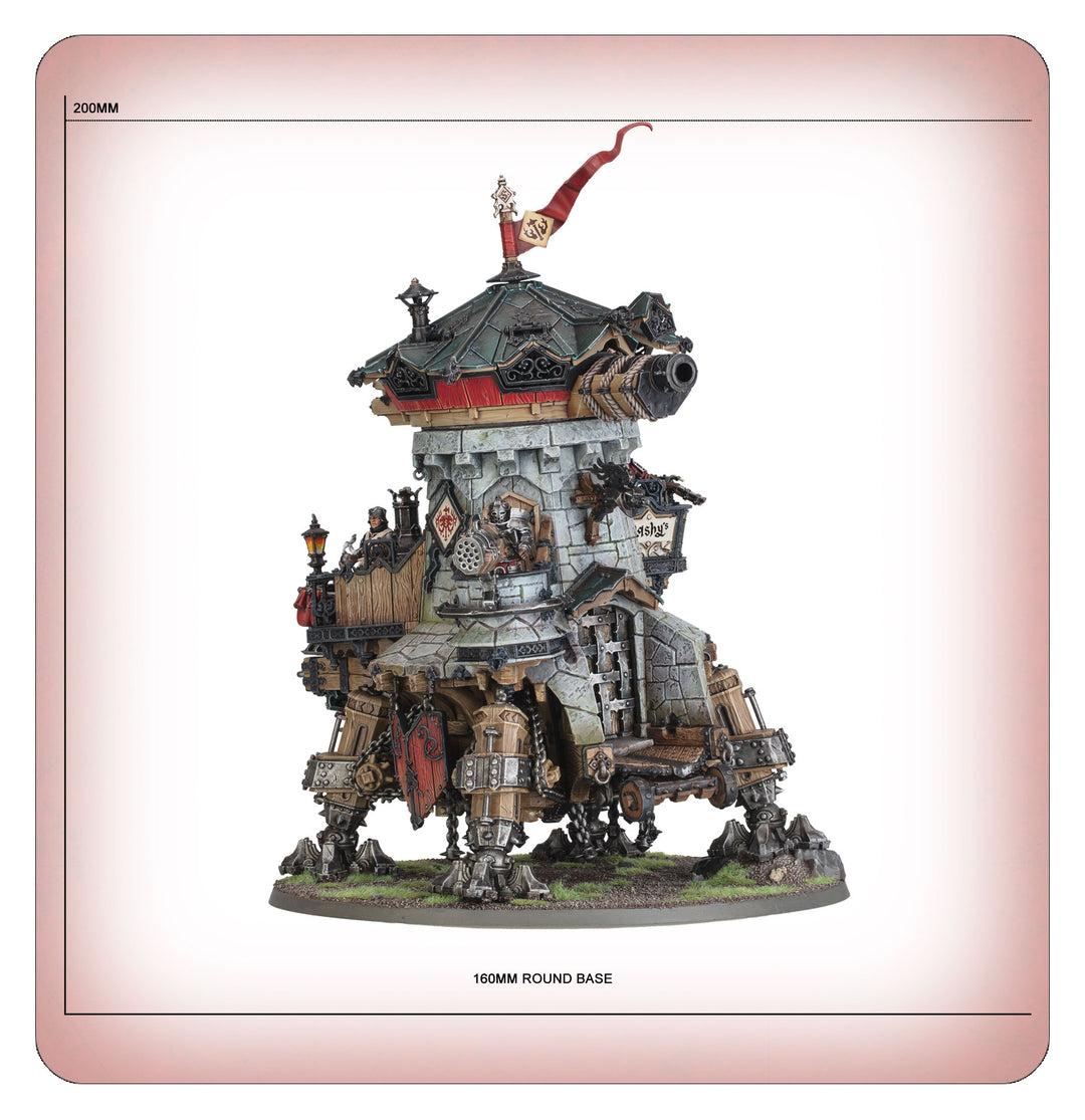 Warhammer Age of Sigmar: Cities of Sigmar - Cannonade Cogfort / Conqueror Cogfort