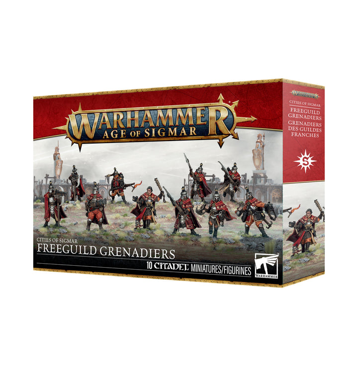 Warhammer Age of Sigmar: Cities of Sigmar - Freeguild Grenadiers