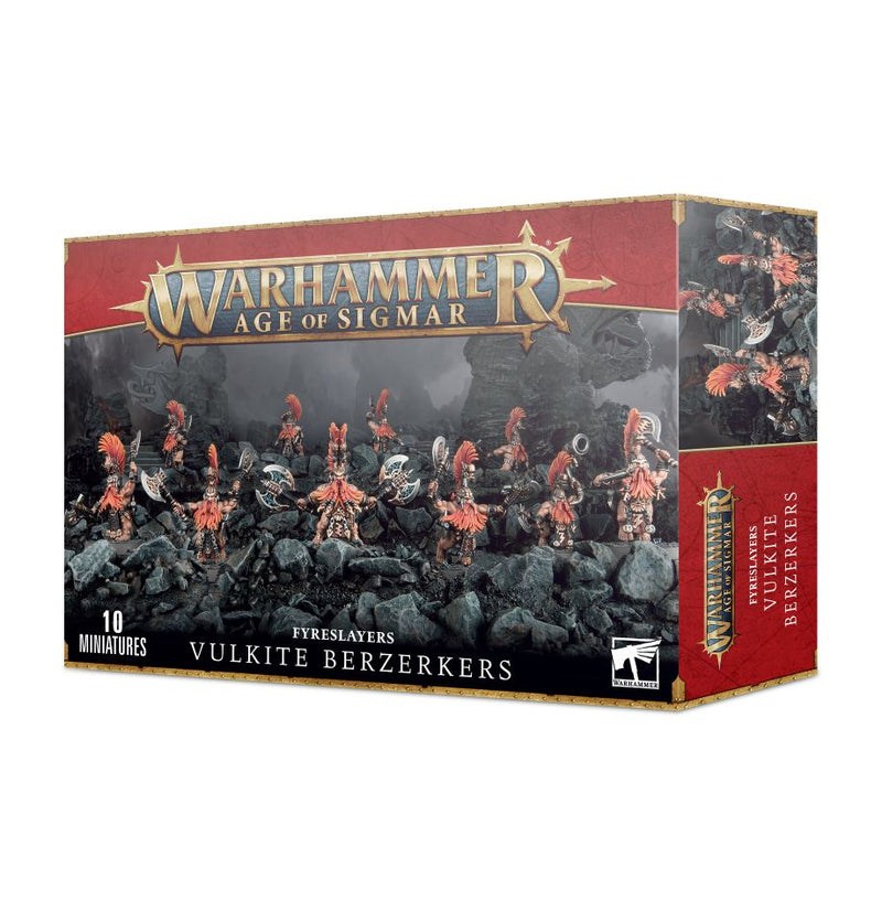 Warhammer Age of Sigmar: Fyreslayers - Vulkite Berzerkers