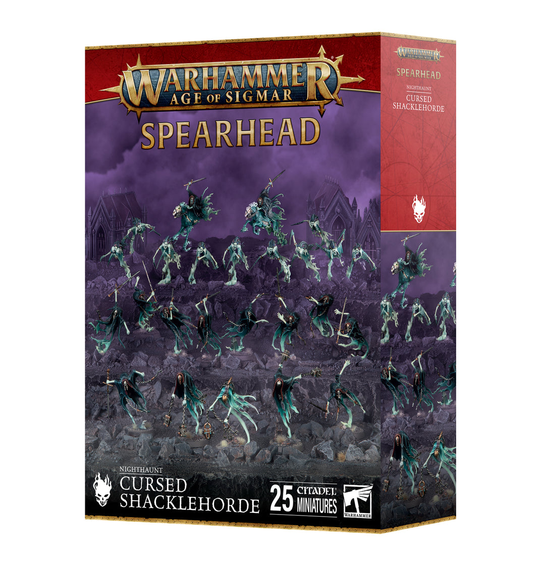 Warhammer Age of Sigmar: Nighthaunt Cursed Shacklehorde - Spearhead