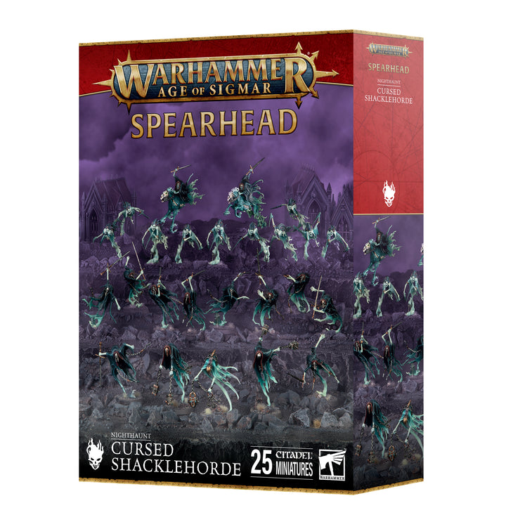 Warhammer Age of Sigmar: Nighthaunt Cursed Shacklehorde - Spearhead