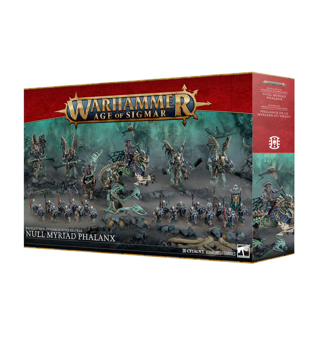 Warhammer Age of Sigmar: Ossiarch Bonereapers – Null Myriad Phalanx Battleforce