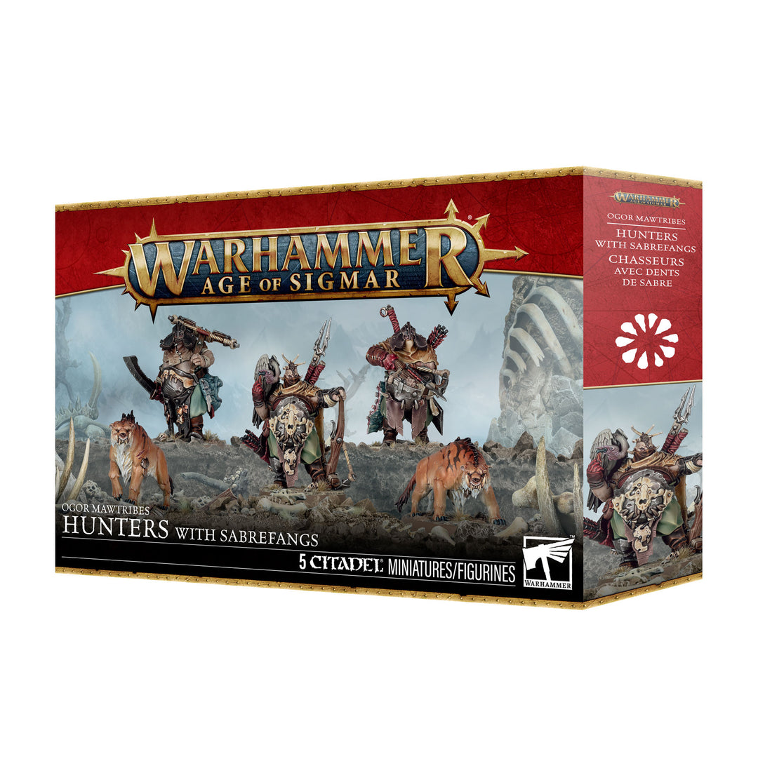 Warhammer Age of Sigmar: Ogor Mawtribes - Hunters with Sabrefangs
