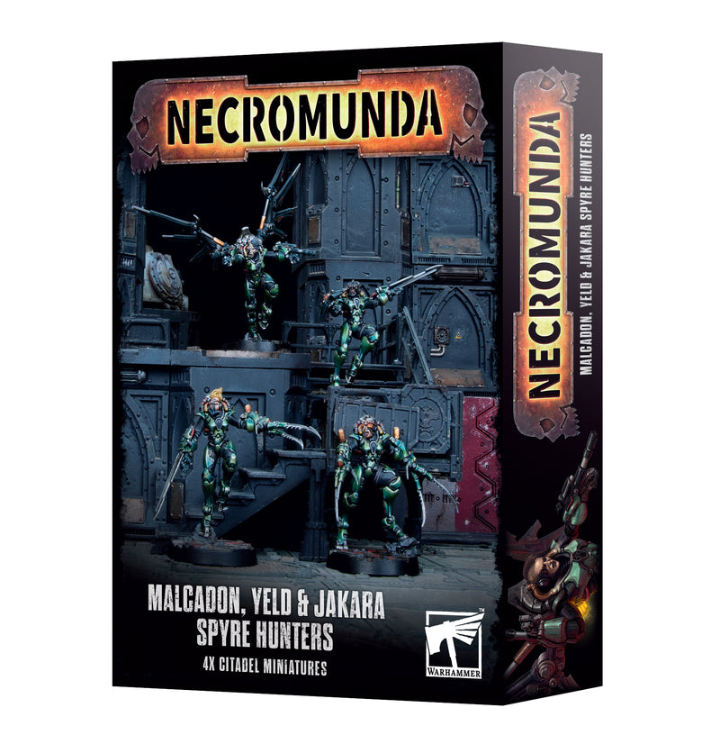 Necromunda: Malcadon, Yeld, and Jakara Spyre Hunters