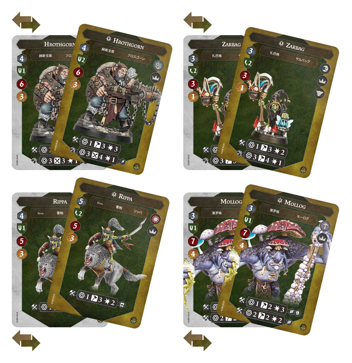 Warhammer Underworlds: Destruction Warbands - Gitz and Goliaths