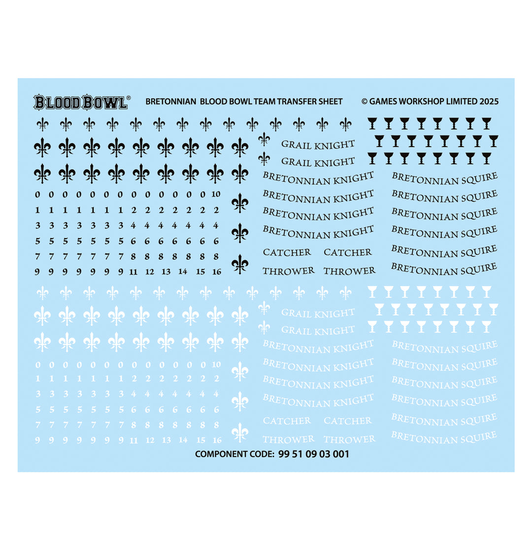 Blood Bowl: Bretonnian Team - The Brionne Barons
