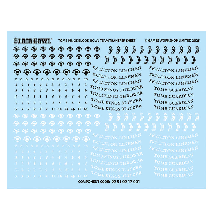 Blood Bowl: Tomb Kings Team - The Nehekhara Nightmares