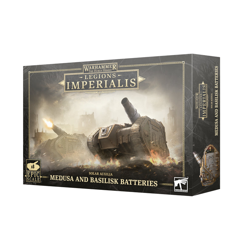 Warhammer Horus Heresy: Legions Imperialis: Medusa and Basilisk Batteries