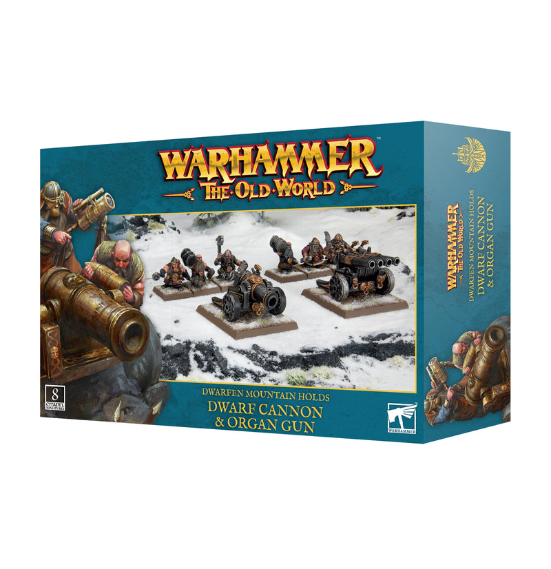 Warhammer: The Old World - Dwarfen Mountain Holds, Dwarf Cannon & Organ Gun