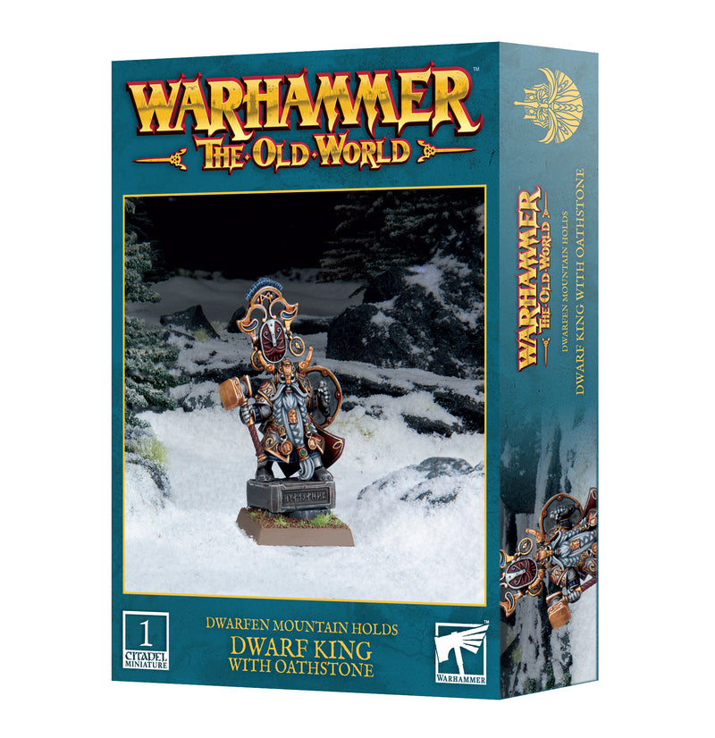 Warhammer: The Old World - Dwarfen Mountain Holds, Dwarf King With Oathstone