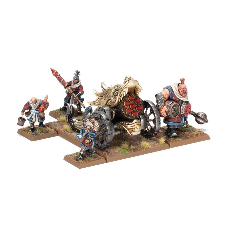 Warhammer: The Old World - Grand Cathay, Grand Cannon & Fire Rain Rocket Battery