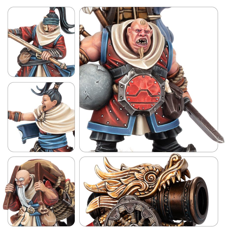 Warhammer: The Old World - Grand Cathay, Grand Cannon & Fire Rain Rocket Battery