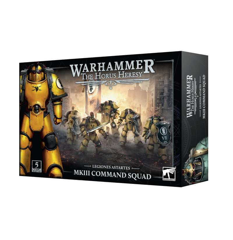 Warhammer Horus Heresy: MKIII Legion Command Squad