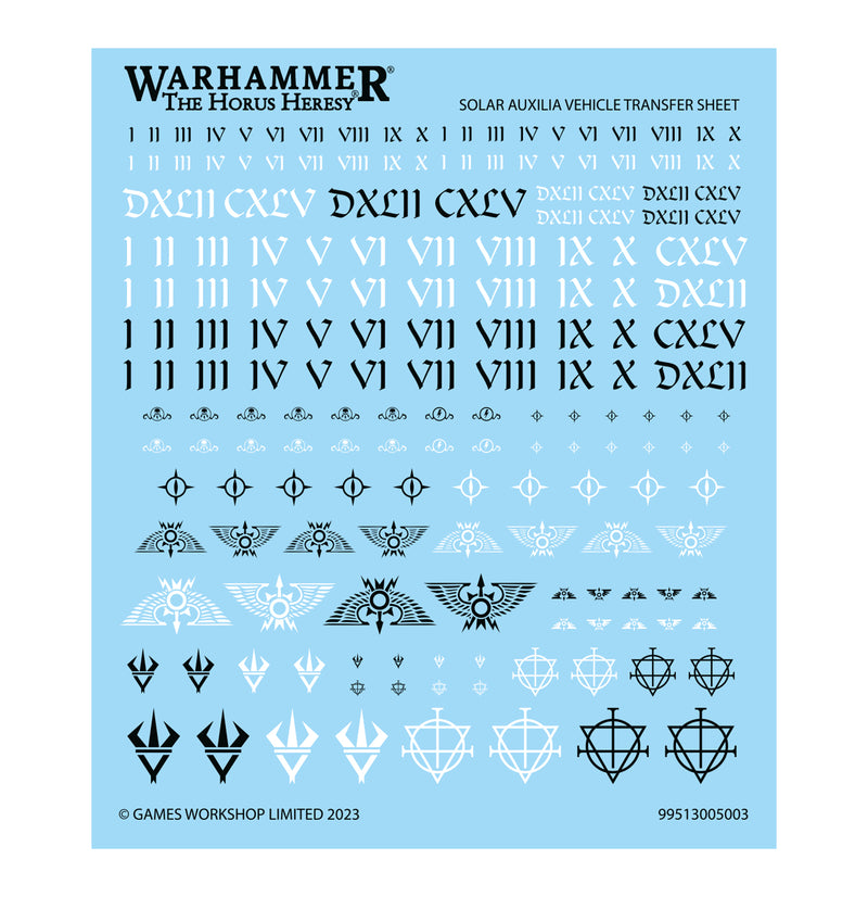 Warhammer Horus Heresy: Solar Auxilia - Malcador Heavy Tank