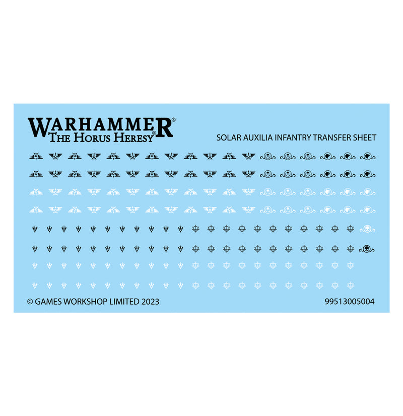 Warhammer Horus Heresy: Solar Auxilia - Veletaris Storm Section