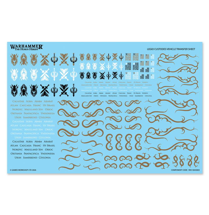 Warhammer Horus Heresy: Legio Custodes - Coronus Grav-carrier