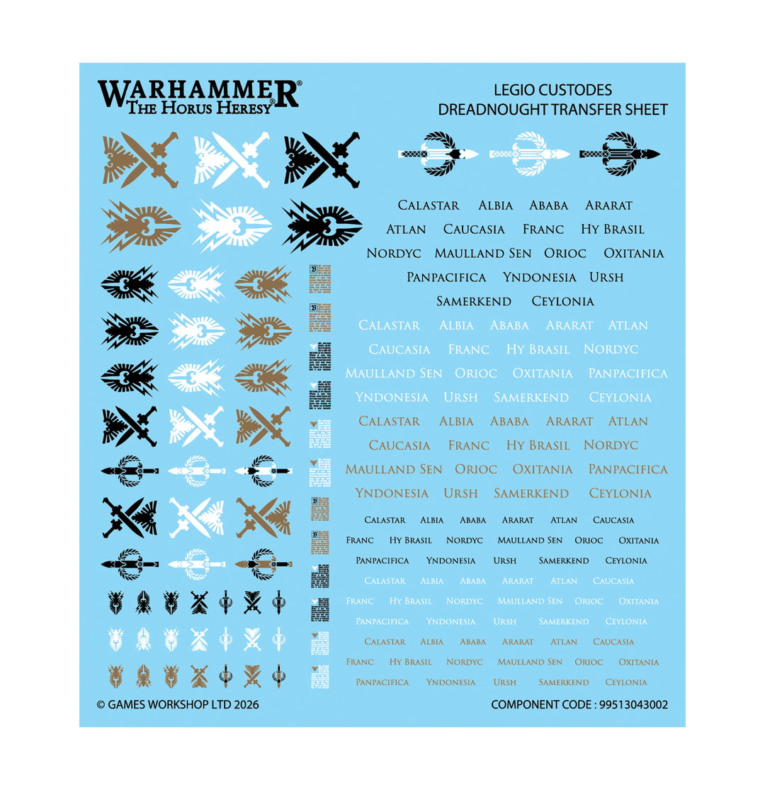 Warhammer Horus Heresy: Custodes - Custodian Dreadnought