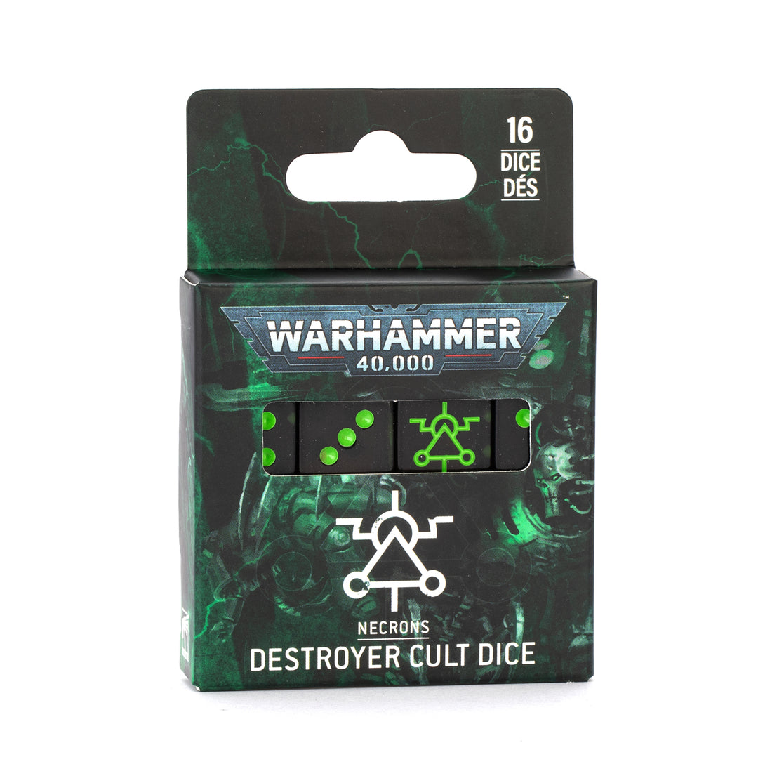 Warhammer 40,000: Necrons - Destroyer Cult Dice