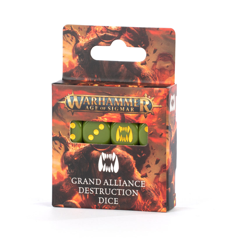 Warhammer Age of Sigmar: Grand Alliance Destruction Dice (4th Edition)