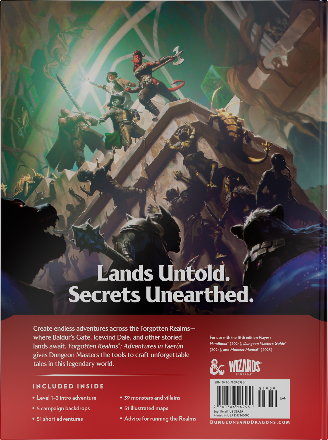 Dungeons & Dragons (5th Edition) - Forgotten Realms: Adventures in Faerûn