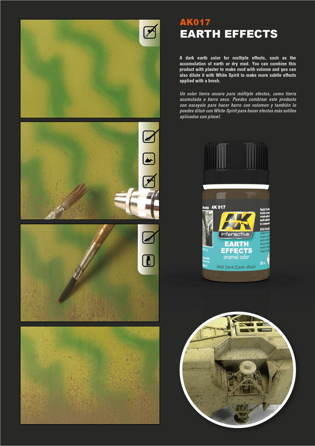 Enamel: Earth Effects (AK Interactive) (AK017)