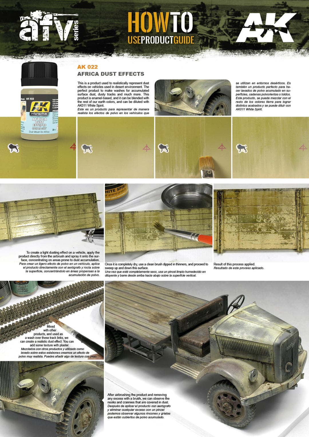 Enamel: Africa Dust Effects (AK Interactive) (AK022)